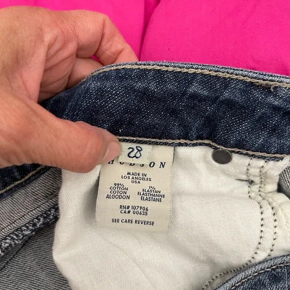 Hudson Denim Mini Skirt Size 28 / Small - Picture 9 of 9